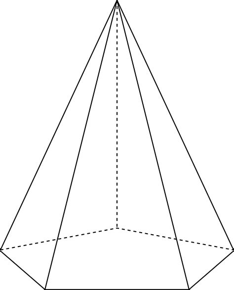 piramide pentagonal - piramide invertida